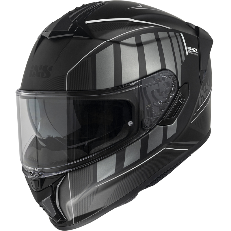 Obrázek produktu Integrální helma iXS iXS422 FG 2.1 X15056 matt black-grey XS X15056-M39-XS