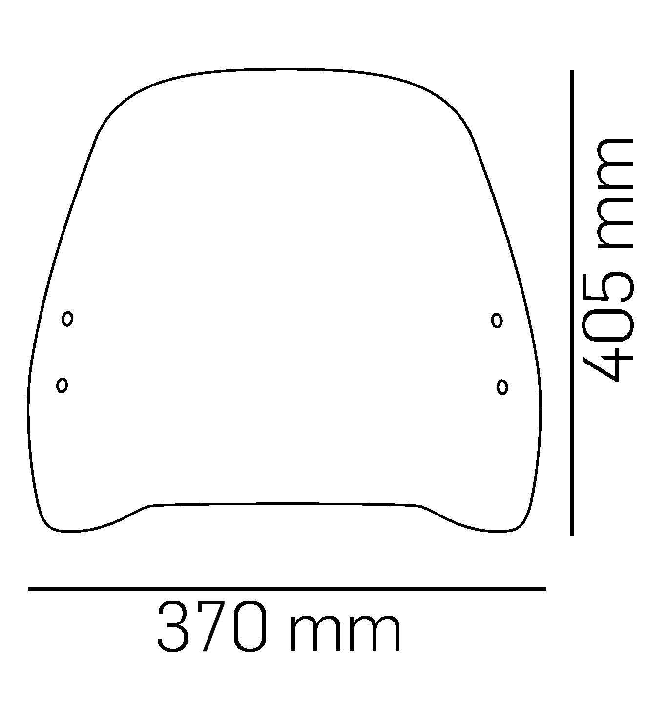 Obrázek produktu Plexi štít PUIG URBAN 21188H kouřová 21188H