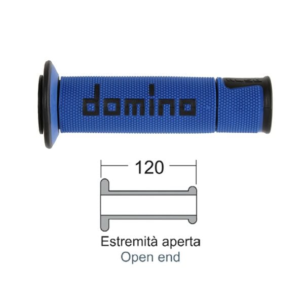 Obrázek produktu Rukojeti DOMINO Road-Racing 184161300 modrá/černá 184161300