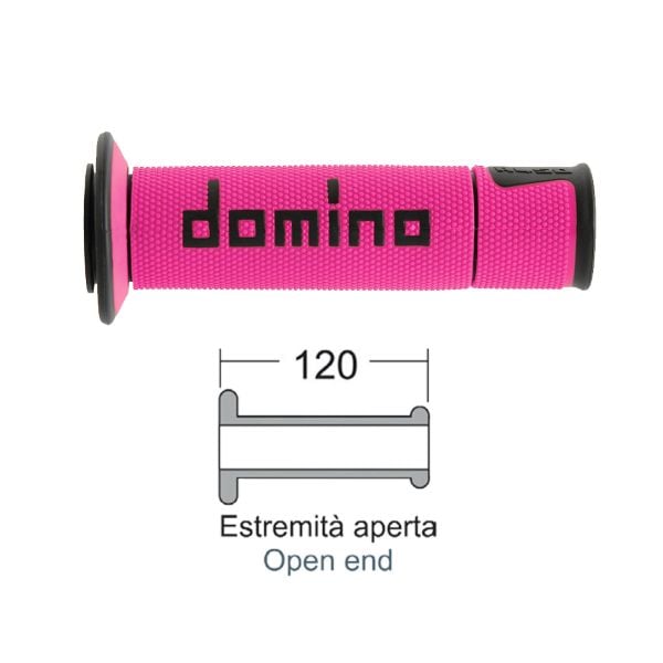 Obrázek produktu Rukojeti DOMINO Road-Racing 184161310 pink/black 184161310