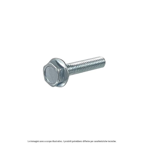 Obrázek produktu Galvanized hexagonal head screw RMS 121859174 with flange M4X16 121859174