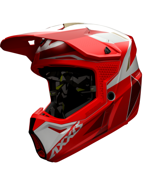 Obrázek produktu Motokrosová helma AXXIS WOLF bandit b5 matt red XXL 42588841538