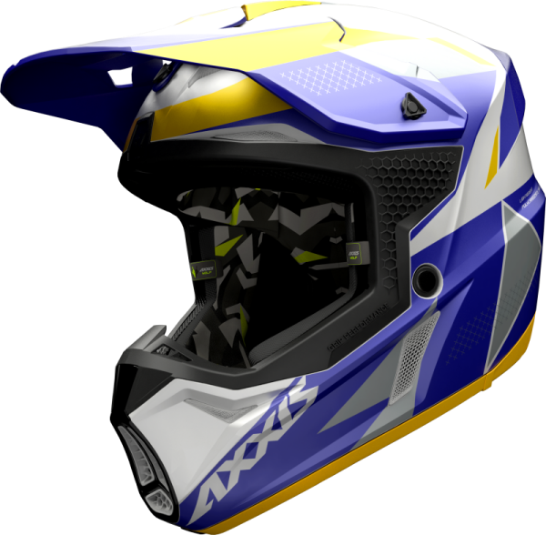 Obrázek produktu Motokrosová helma AXXIS WOLF bandit c3 matt yellow XS 42588842333