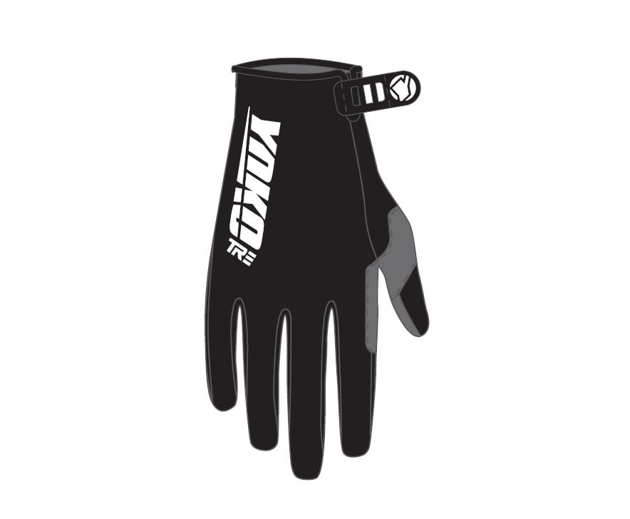 Obrázek produktu Motokrosové rukavice YOKO TRE černý M (8) 67-226711-8