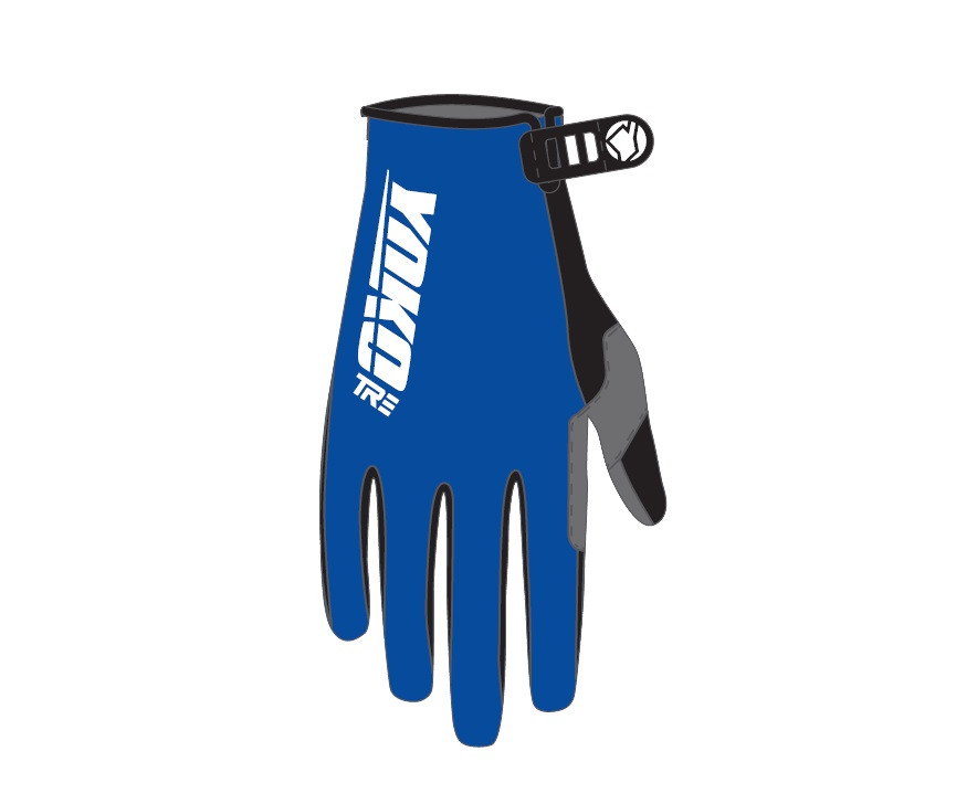 Obrázek produktu Motokrosové rukavice YOKO TRE modrá XXL (11) 67-226712-11