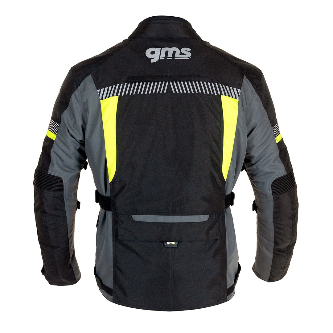Obrázek produktu 3v1 Cestovní bunda GMS EVEREST ZG55010 černo-antracitově-žlutá L ZG55010-395-L