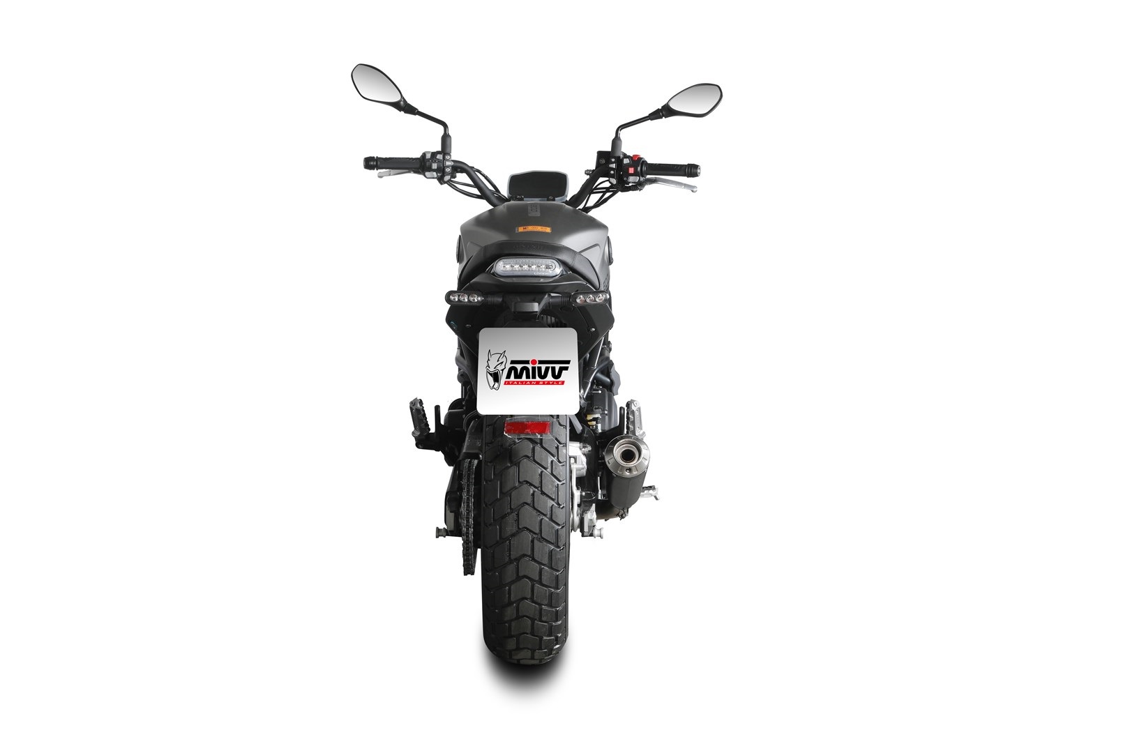 Obrázek produktu MIVV X-M1 Slip-On tlumič výfuku z nerezové oceli - Benelli Leoncino 800 E.008.LC4B