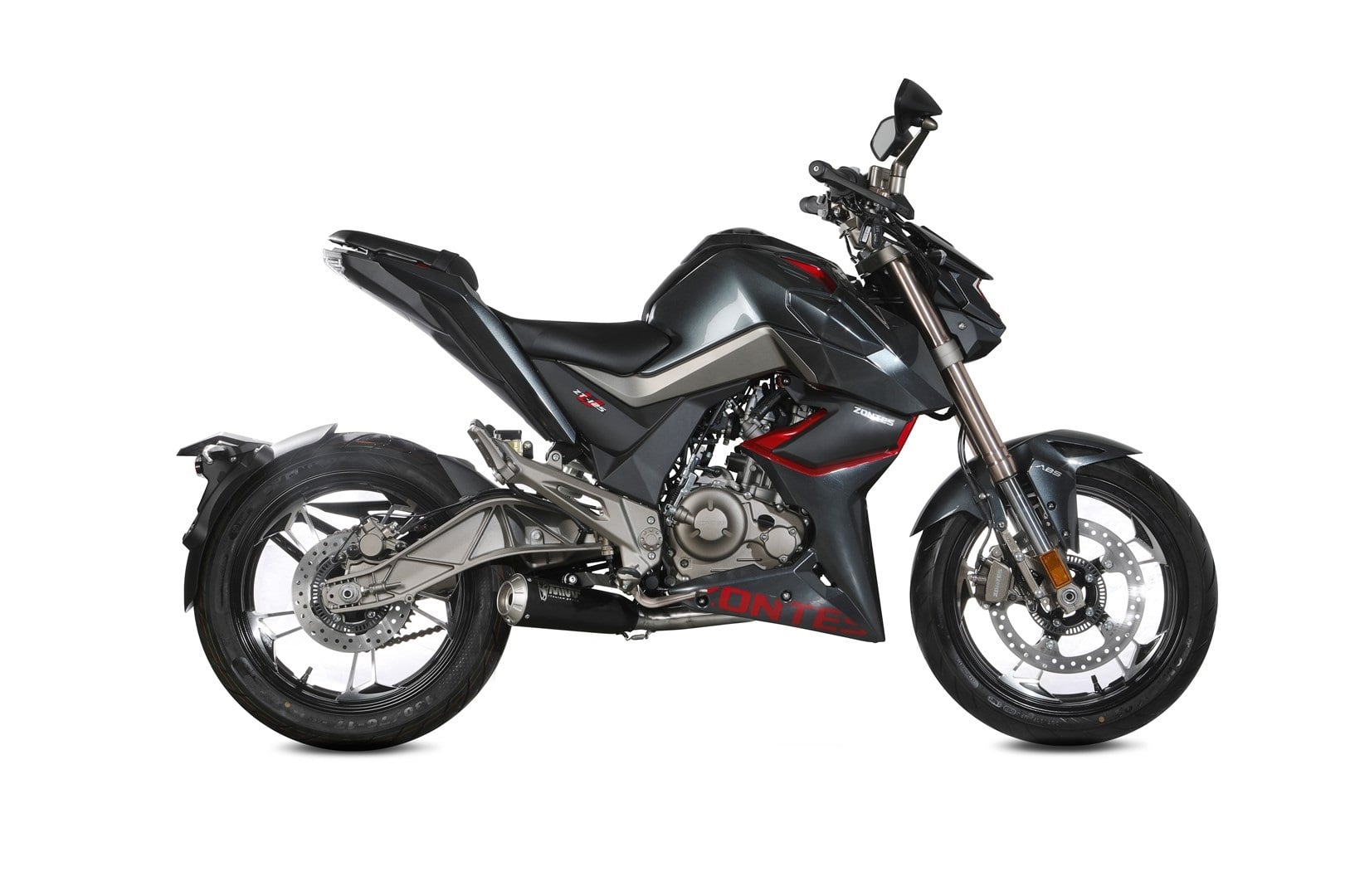 Obrázek produktu Výfuk kompletní 1x1 MIVV X-M1 Z.002.SC4B černá Z.002.SC4B