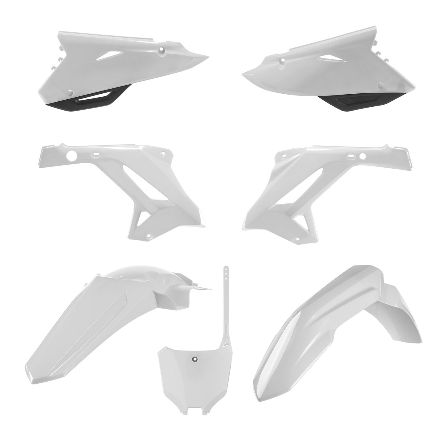 Obrázek produktu POLISPORT MX Restyling Plastic Kit White - Honda CR125 / 250 91310