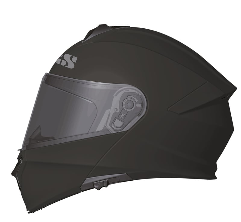 Obrázek produktu Výklopná helma iXS iXS 301 1.0 X14911 matná černá XS 26-1875