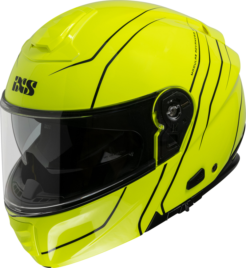 Obrázek produktu Flip-up helmet iXS iXS 460 FG 2.0 X15901 neon yellow - black L X15901-053-L
