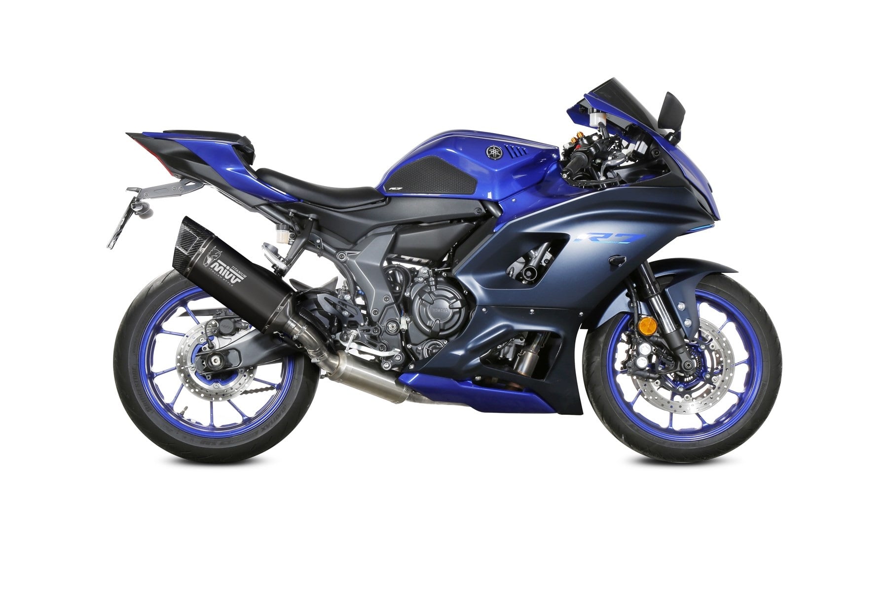 Obrázek produktu Výfuk kompletní 2x1 MIVV SR-1 Y.071.LR1TB Černý titan Y.071.LR1TB