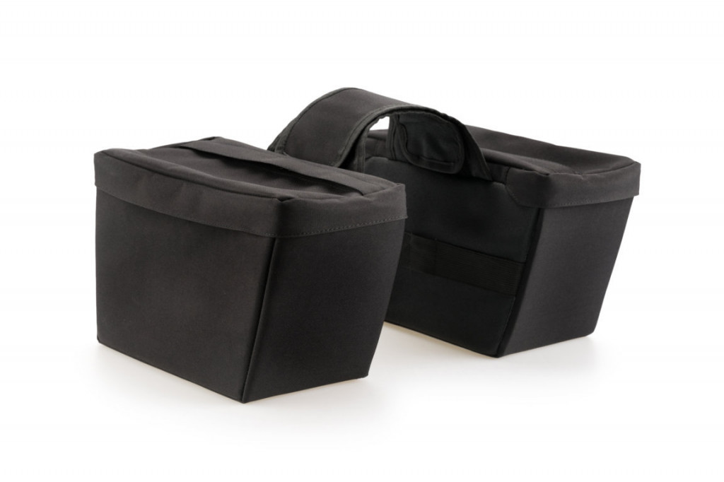 Obrázek produktu Semi-rigid saddlebag CUSTOMACCES ELTON AT0012N černý pár AT0012N