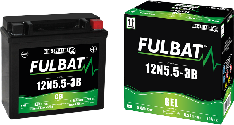 Obrázek produktu Gelová baterie FULBAT 12N5.5-3B GEL 550980
