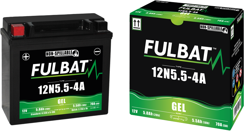 Obrázek produktu Gelová baterie FULBAT 12N5.5-4A GEL 550981