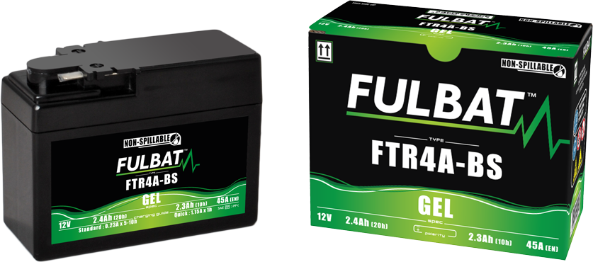 Obrázek produktu Gelová baterie FULBAT FTR4A-BS GEL