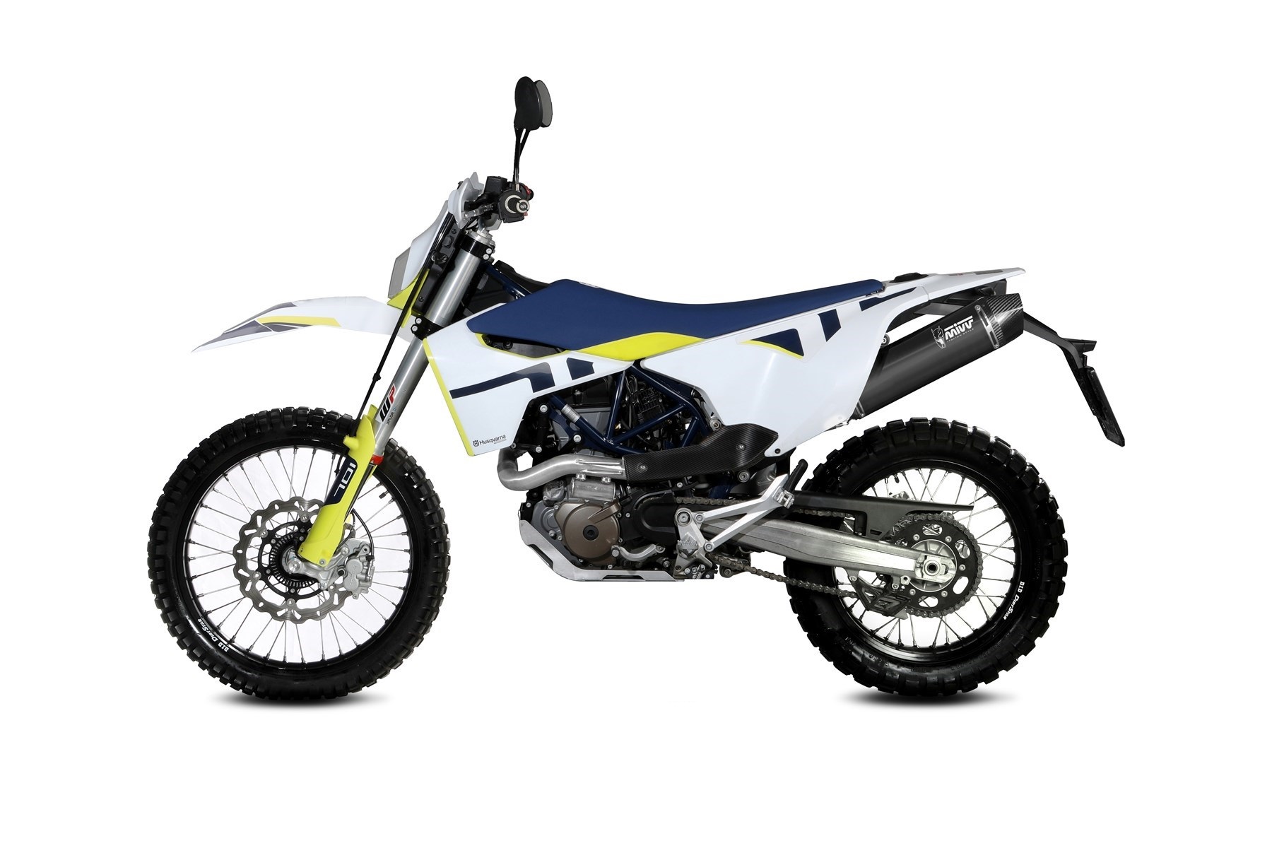 Obrázek produktu Koncovka výfuku MIVV OVAL M.HU.010.LXBC černá M.HU.010.LXBC