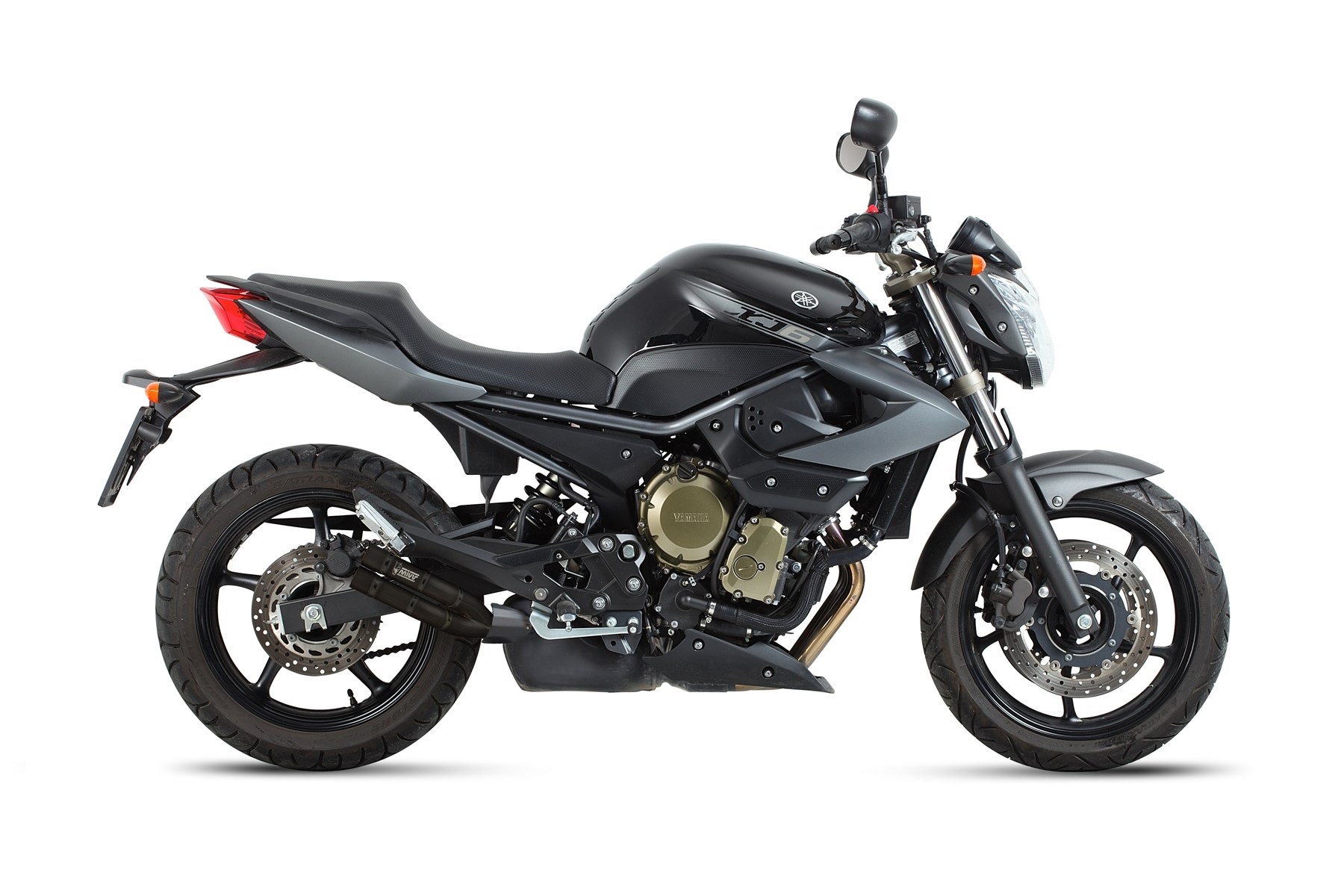 Obrázek produktu Koncovka výfuku MIVV DOUBLE GUN Y.032.LDGB černá Y.032.LDGB