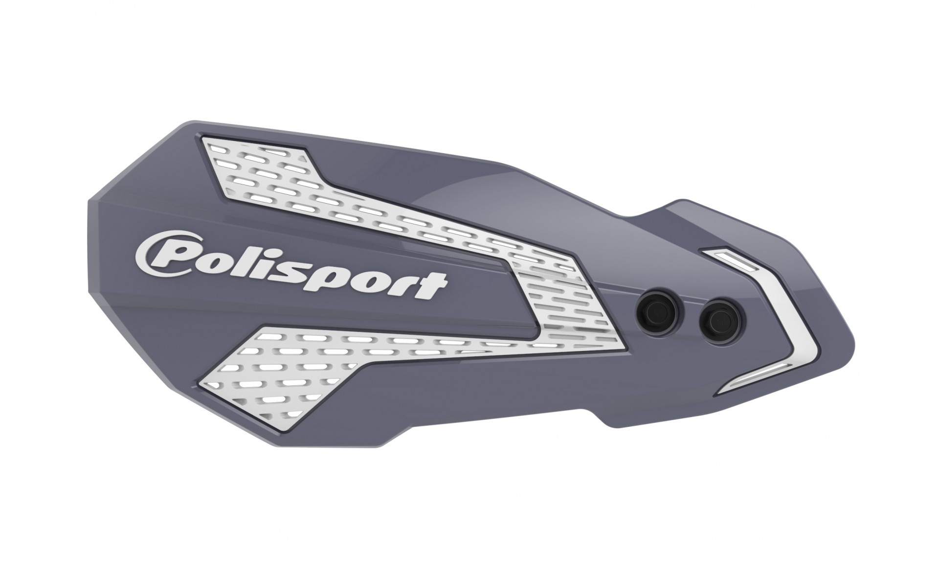 Obrázek produktu Chrániče páček POLISPORT MX FLOW 8308200054 Grey/White s montážní sadou 8308200054