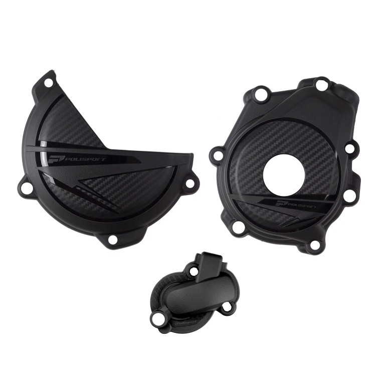 Obrázek produktu Sada krytů motoru POLISPORT 91372 černá 91372