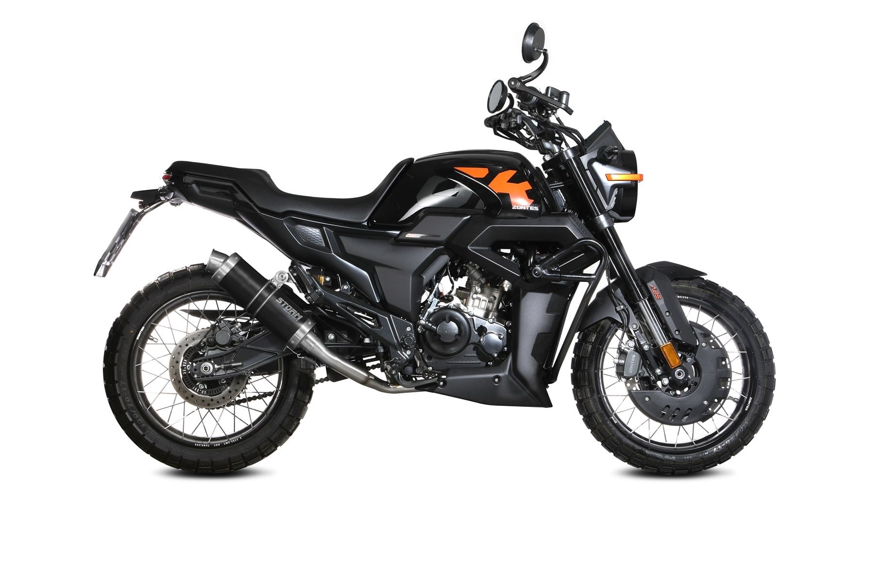 Obrázek produktu Výfuk kompletní 1x1 STORM GP Z.003.LXSB černá Z.003.LXSB