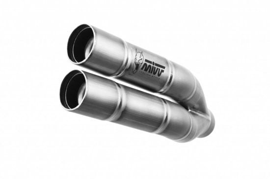 Obrázek produktu Koncovka výfuku MIVV DOUBLE GUN D.037.LDGX Nerez D.037.LDGX