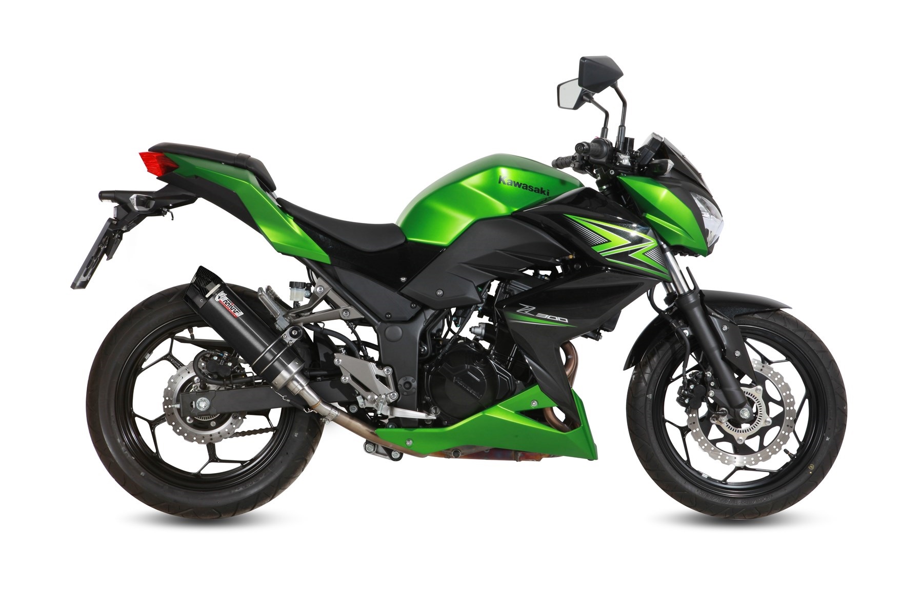 Obrázek produktu Koncovka výfuku MIVV GP K.038.LXBC Černý s uhlíkovou koncovkou K.038.LXBC