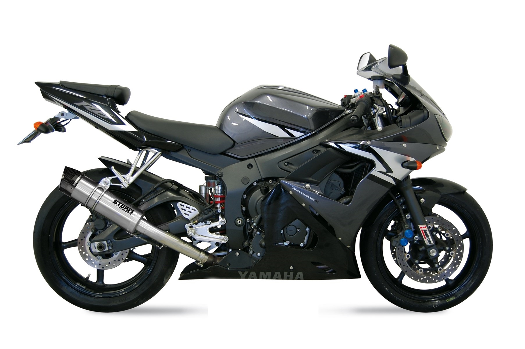 Obrázek produktu Koncovka výfuku STORM GP Y.013.LXSC Stainless Steel with carbon cap Y.013.LXSC