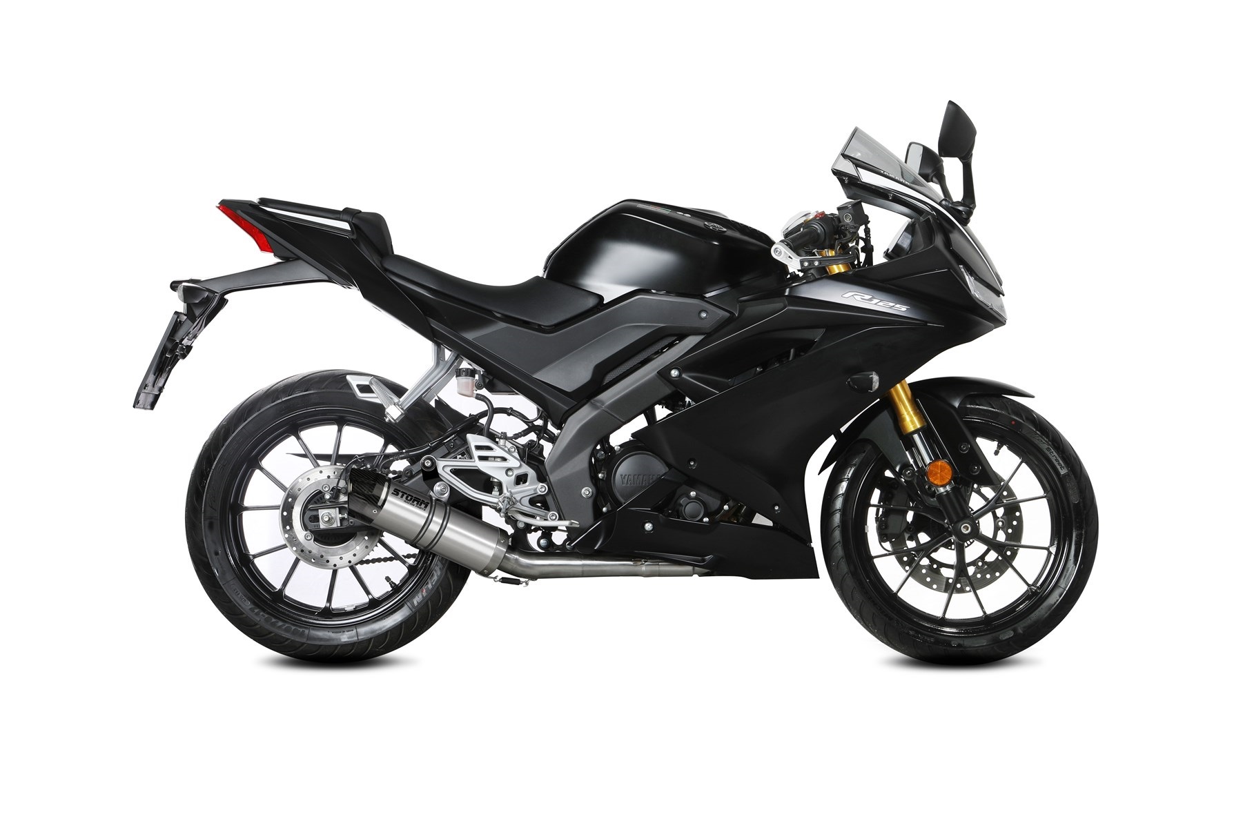 Obrázek produktu Výfuk kompletní 1x1 STORM GP Y.067.LXSC Stainless Steel with carbon cap Y.067.LXSC