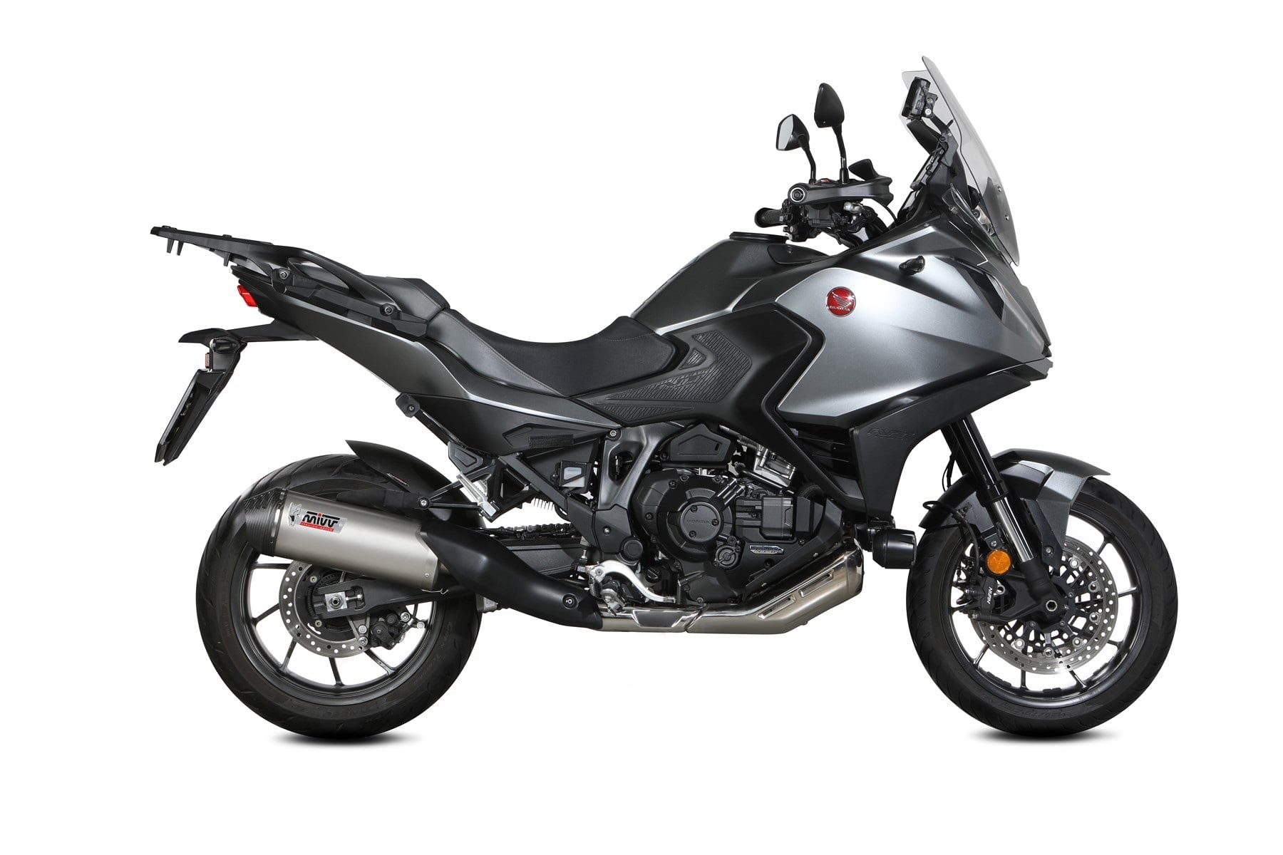 Obrázek produktu Koncovka výfuku MIVV OVAL H.089.LNC Titan s uhlíkovým krytem H.089.LNC