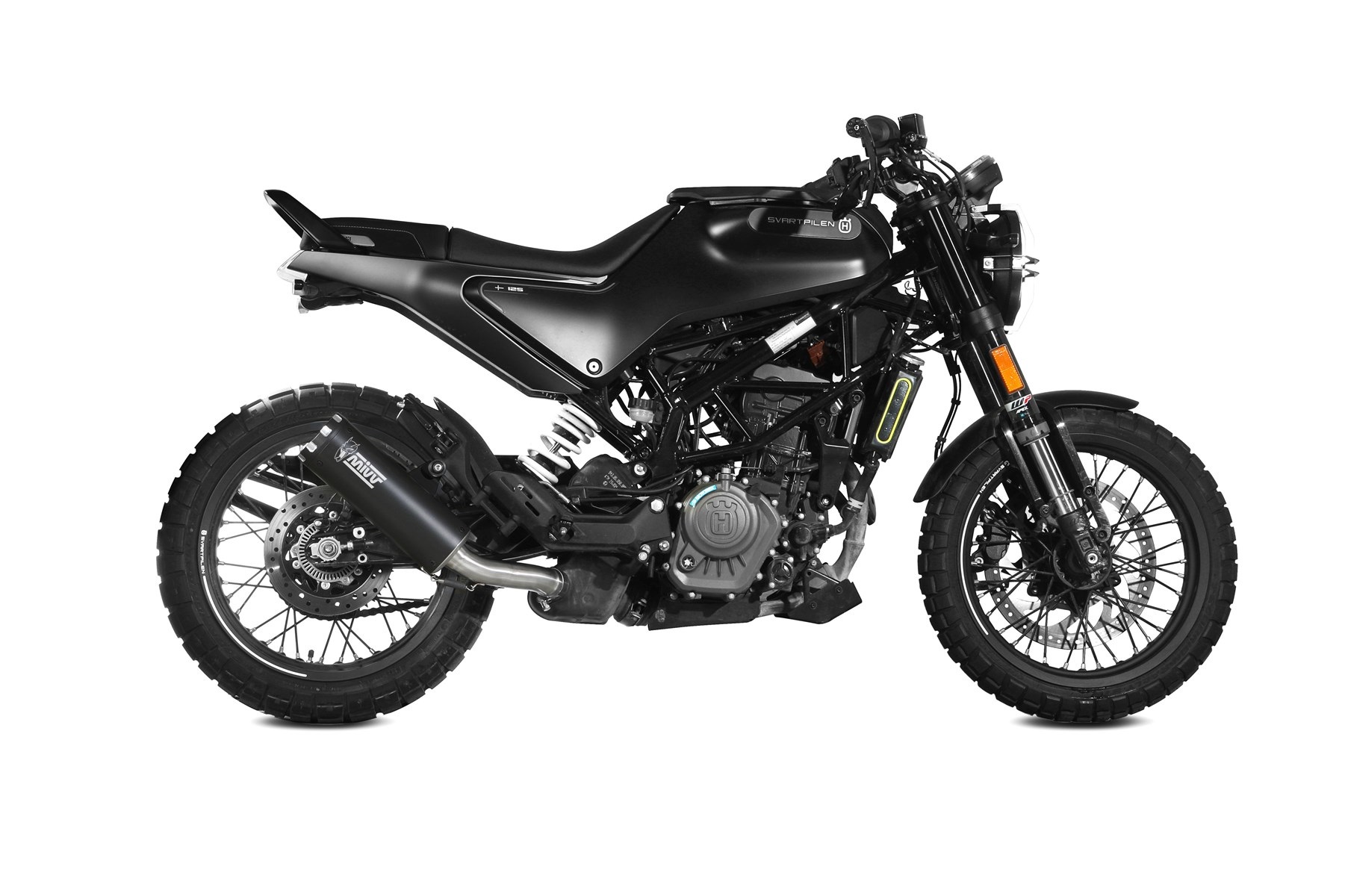 Obrázek produktu Koncovka výfuku MIVV HR-1 HU.005.LH1BA černá HU.005.LH1BA