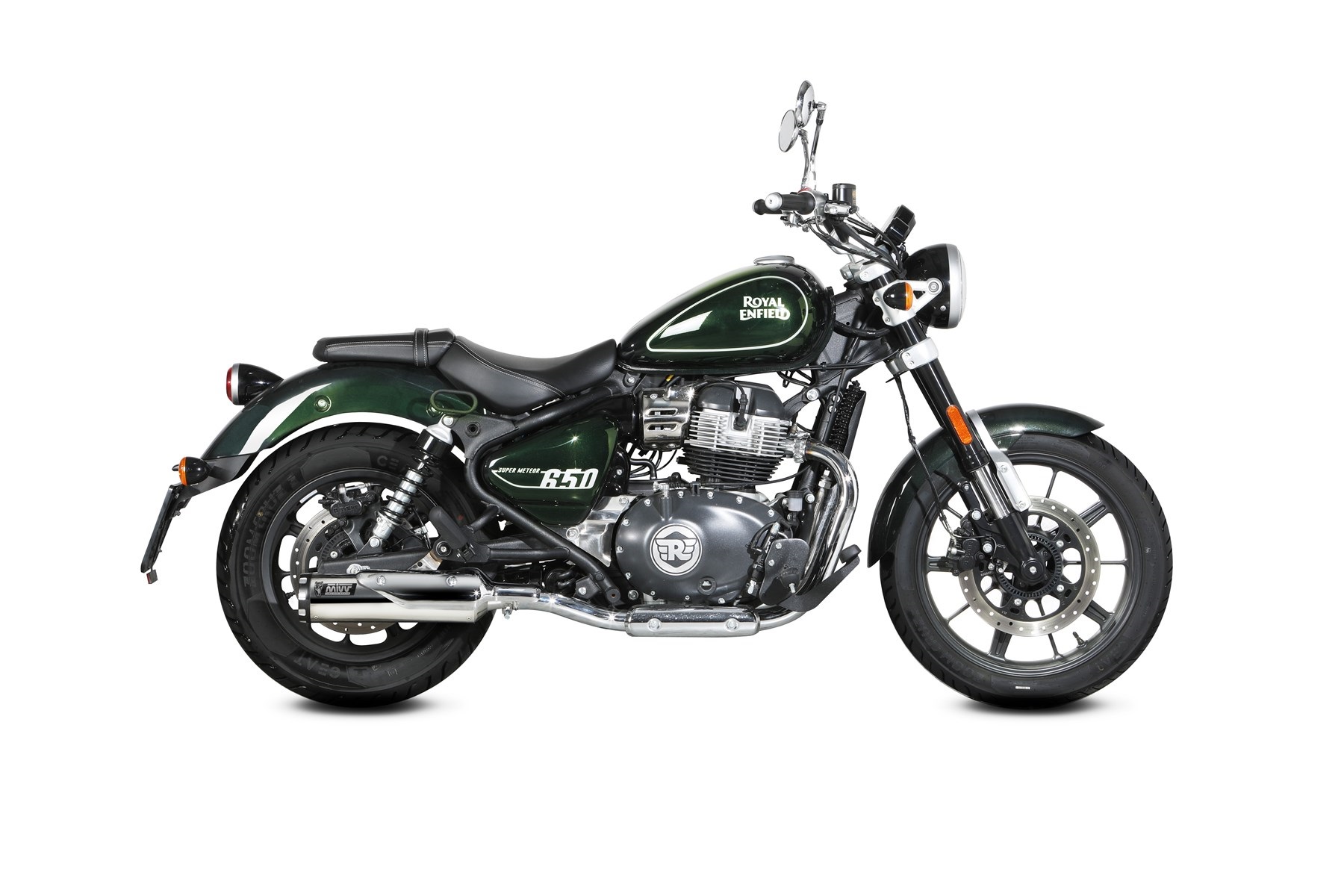 Obrázek produktu 2 koncovky výfuku MIVV HR-1 RE.002.LH1XA Polished stainless steel RE.002.LH1XA