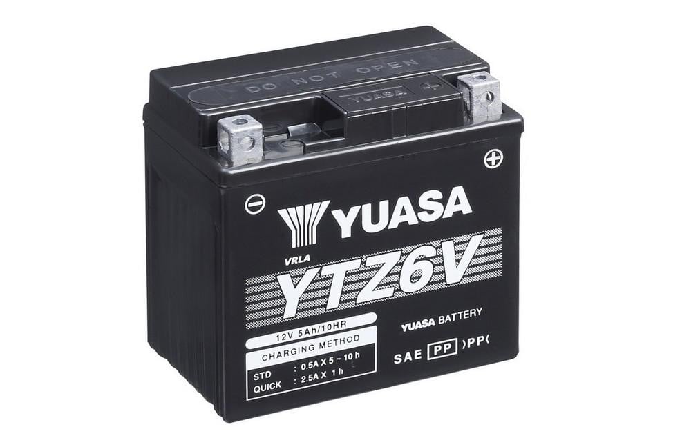 Obrázek produktu Bezúdržbová baterie YUASA W/C s kyselinou - YTZ6V YTZ6VDRY