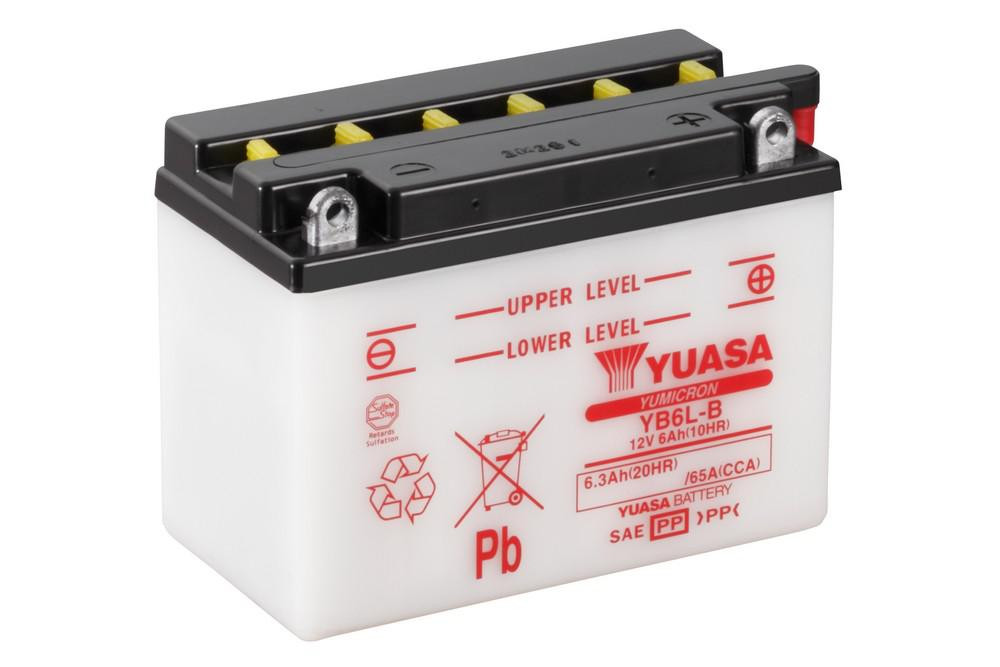 Obrázek produktu Yumicron akumulátor bez kyseliny YUASA YB6L-B 102129