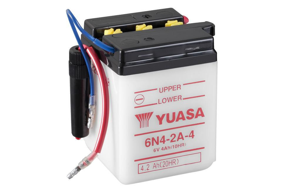 Obrázek produktu Konvenční baterie YUASA bez kyselinové sady - 6N4-2A-4 6N4-2A-4