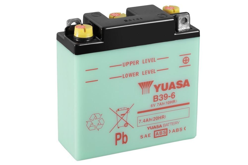 Obrázek produktu Konvenční baterie YUASA bez kyselinové sady - B39-6 B39-6