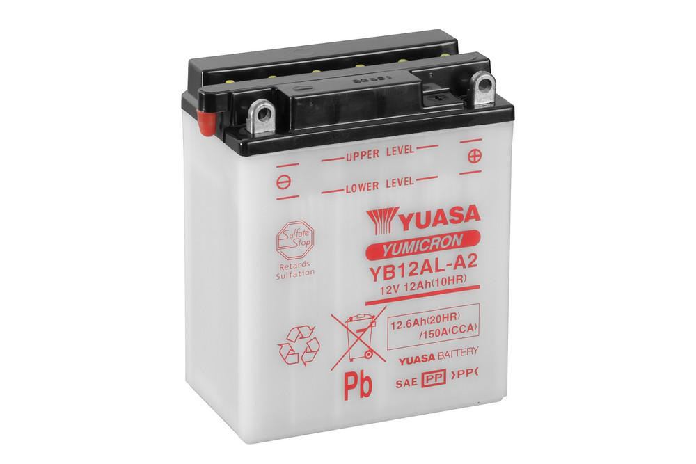 Obrázek produktu Yumicron akumulátor vč. kyseliny YUASA YB12AL-A2 102067