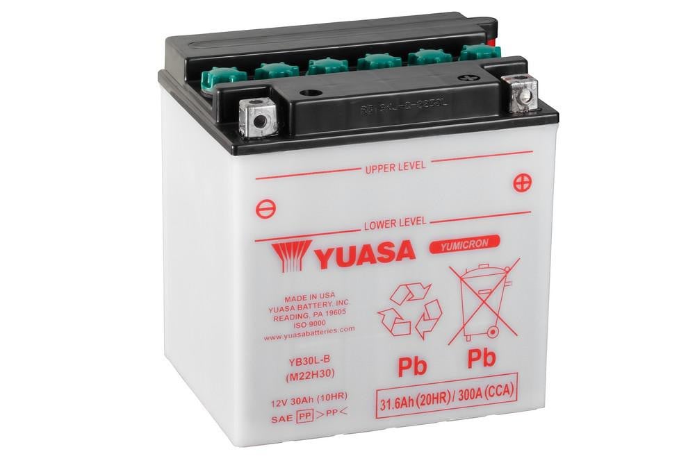 Obrázek produktu Yumicron akumulátor bez kyseliny YUASA YB30L-B 102860