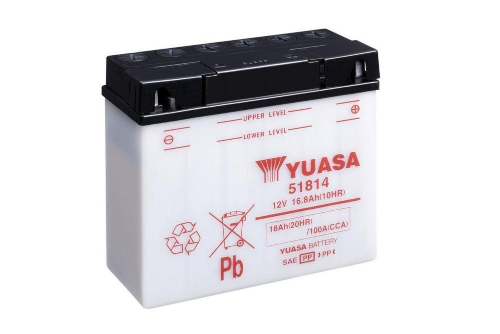 Obrázek produktu Yumicron akumulátor vč. kyseliny YUASA 51814 101849