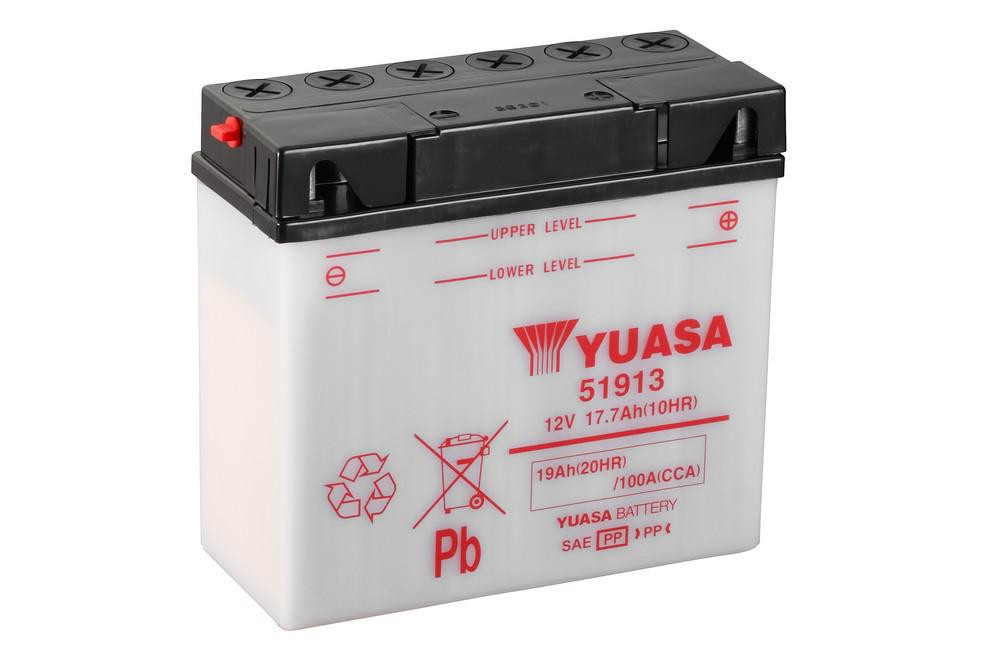 Obrázek produktu Yumicron akumulátor vč. kyseliny YUASA 51913 101851