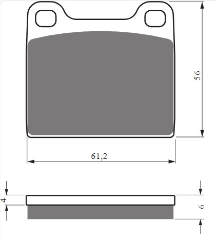 Obrázek produktu Brzdové destičky GOLDFREN 437 S3 437 S3