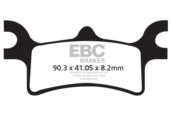 Obrázek produktu Brzdové destičky EBC FA314SV FA314SV