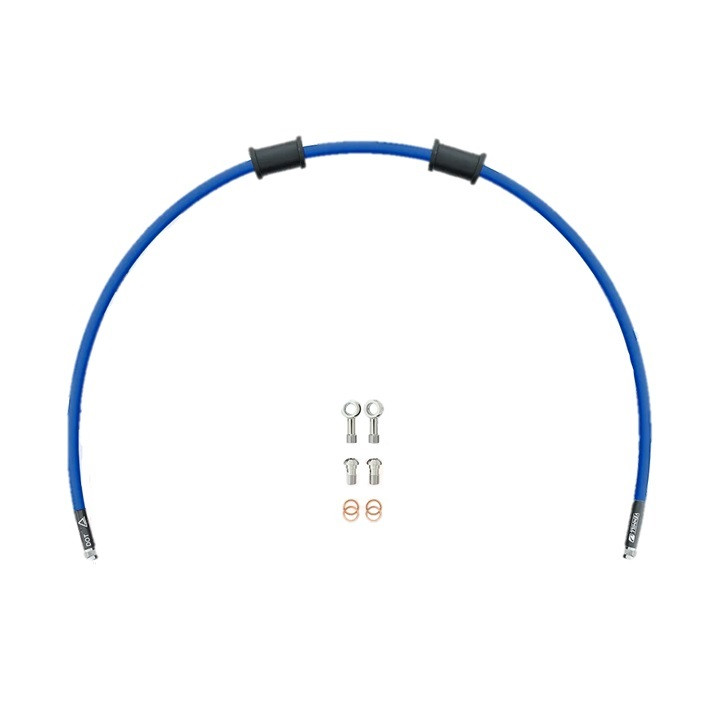 Obrázek produktu Hadice spojky Venhill POWERHOSEPLUS KAW-11010C-SB (1 hadice v sadě) Solid blue hoses, chrome fittings KAW-11010C-SB