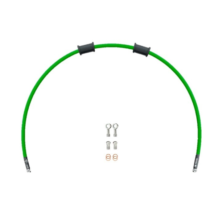 Obrázek produktu Hadice spojky Venhill POWERHOSEPLUS KAW-11010C-GR (1 hadice v sadě) Green hoses, chrome fittings KAW-11010C-GR