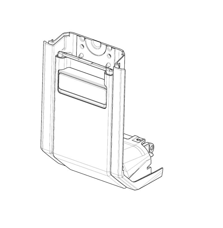 Obrázek produktu Lower part locking system SHAD D1TR48TIBR TERRA PURE BLACK D1TR48TIBR