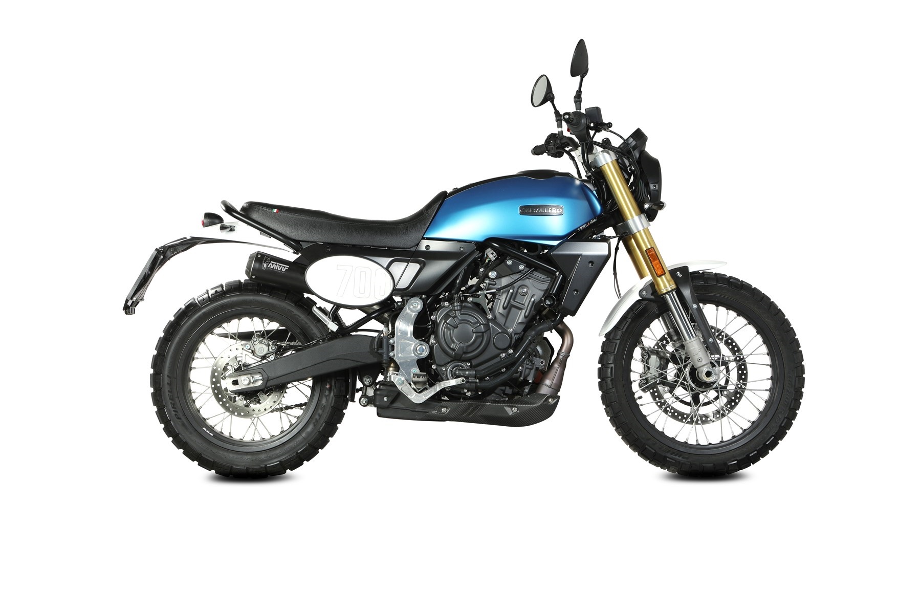 Obrázek produktu Koncovka výfuku MIVV X-M1 FM.002.LC4B černá FM.002.LC4B