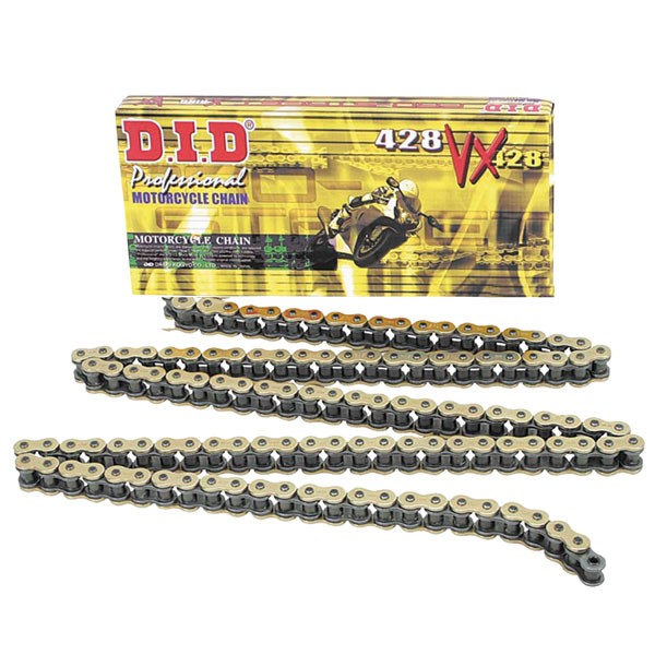 Obrázek produktu VX série X-Kroužkový řetěz D.I.D Chain 428VX 126 L 4525516355285