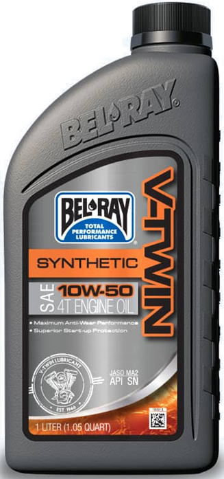 Obrázek produktu Motorový olej Bel-Ray V-TWIN SYNTHETIC 10W-50 1 l 96915-Bt1Qb