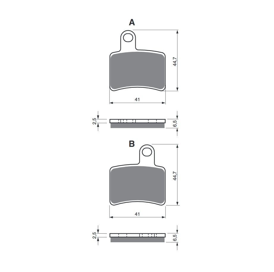 Obrázek produktu Brzdové destičky GOLDFREN 228 S33 OFF-ROAD REAR 228 S33 OFF-ROA