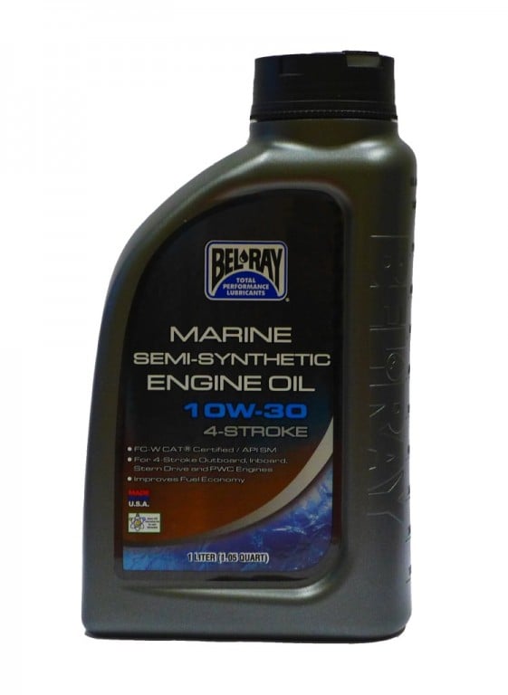 Obrázek produktu Motorový olej Bel-Ray MARINE SEMI-SYNTHETIC 4T 10W-30 1 l 99750-BT1